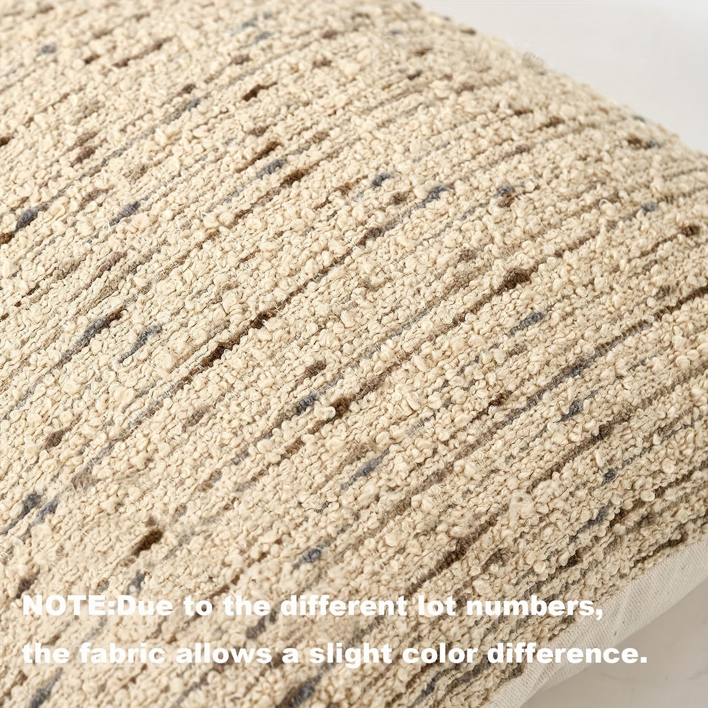 Enhance your home decor with our Luxury Boho Chic Recycled Fiber Throw Pillow Cover.