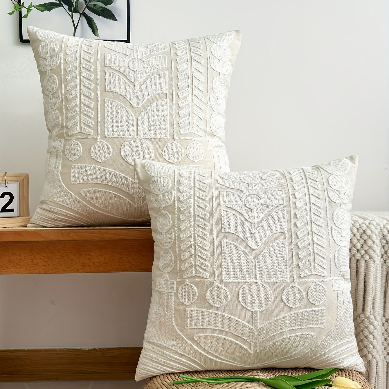 Luxurious Embroidered Pillow Covers