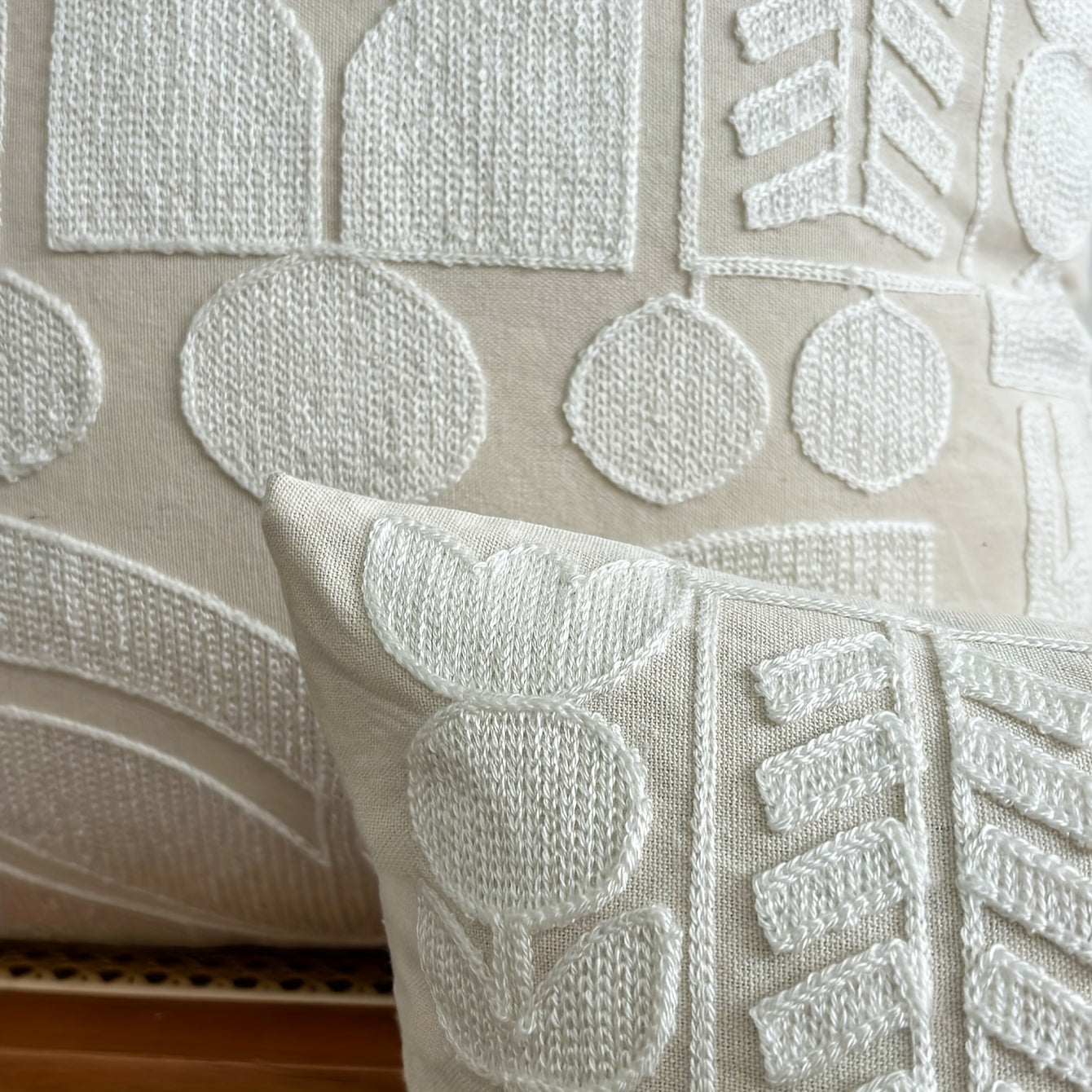 Luxurious Embroidered Pillow Covers