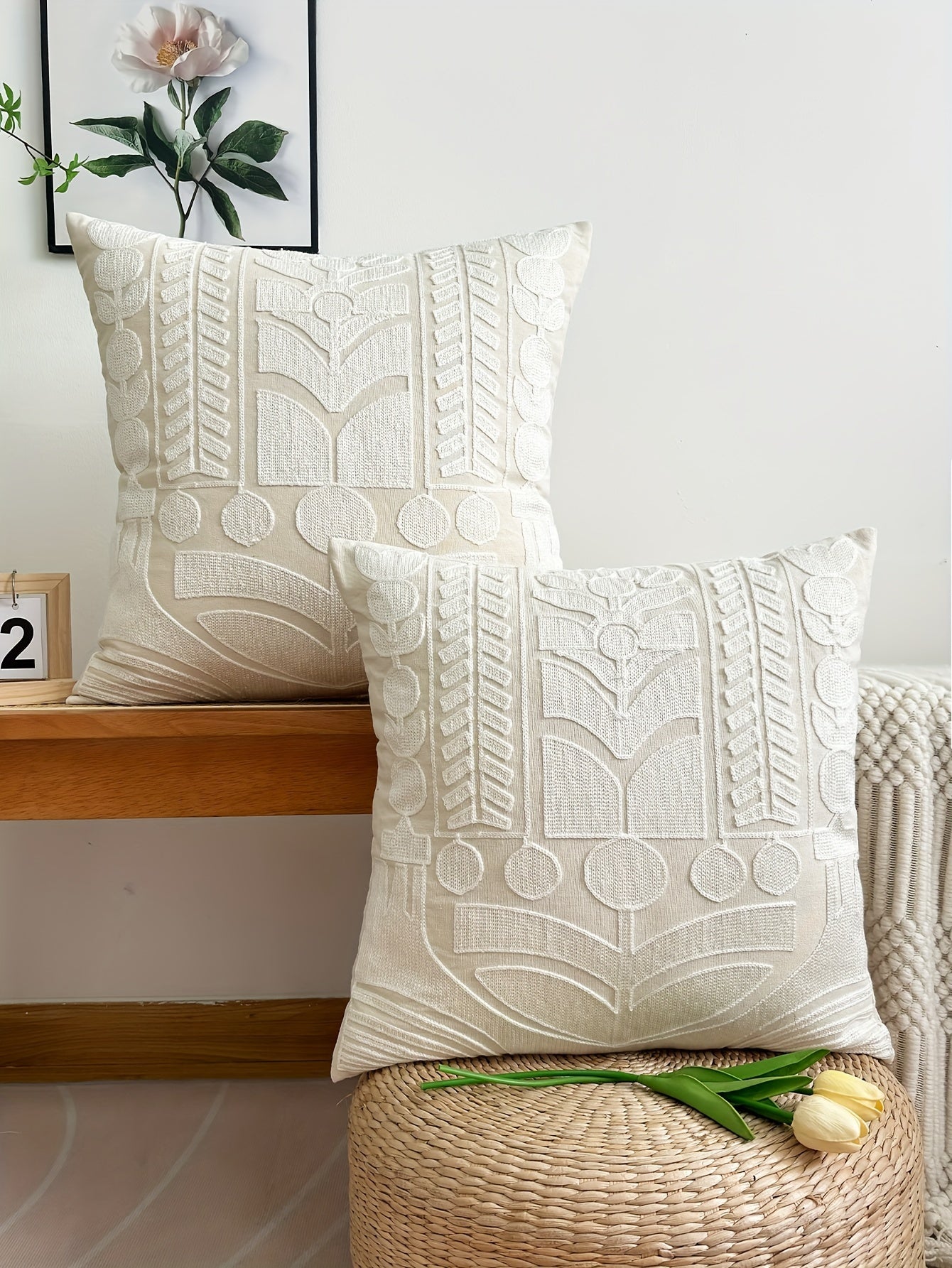 Luxurious Embroidered Pillow Covers
