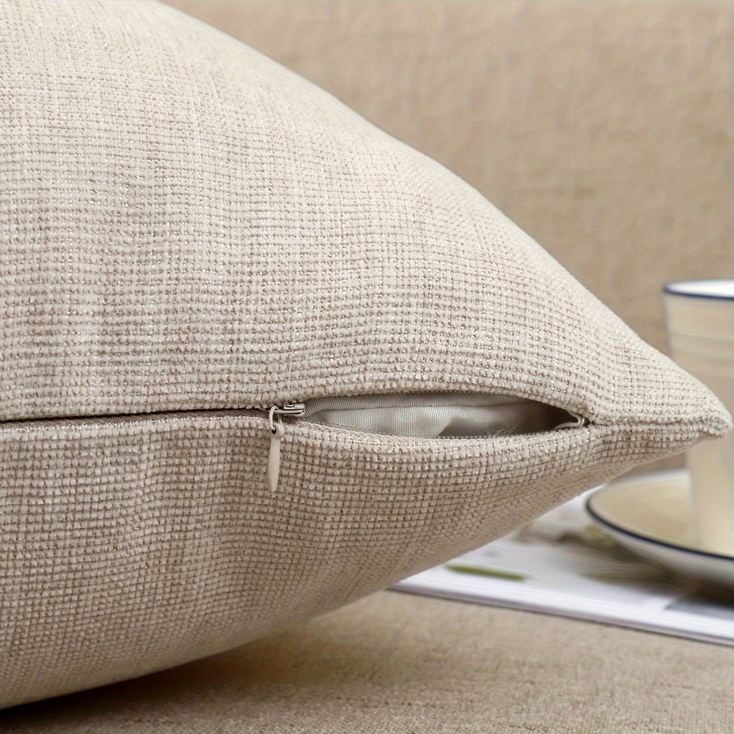 Upgrade your interior design with JEPEAK's Pack of 2 Throw Pillow Covers.