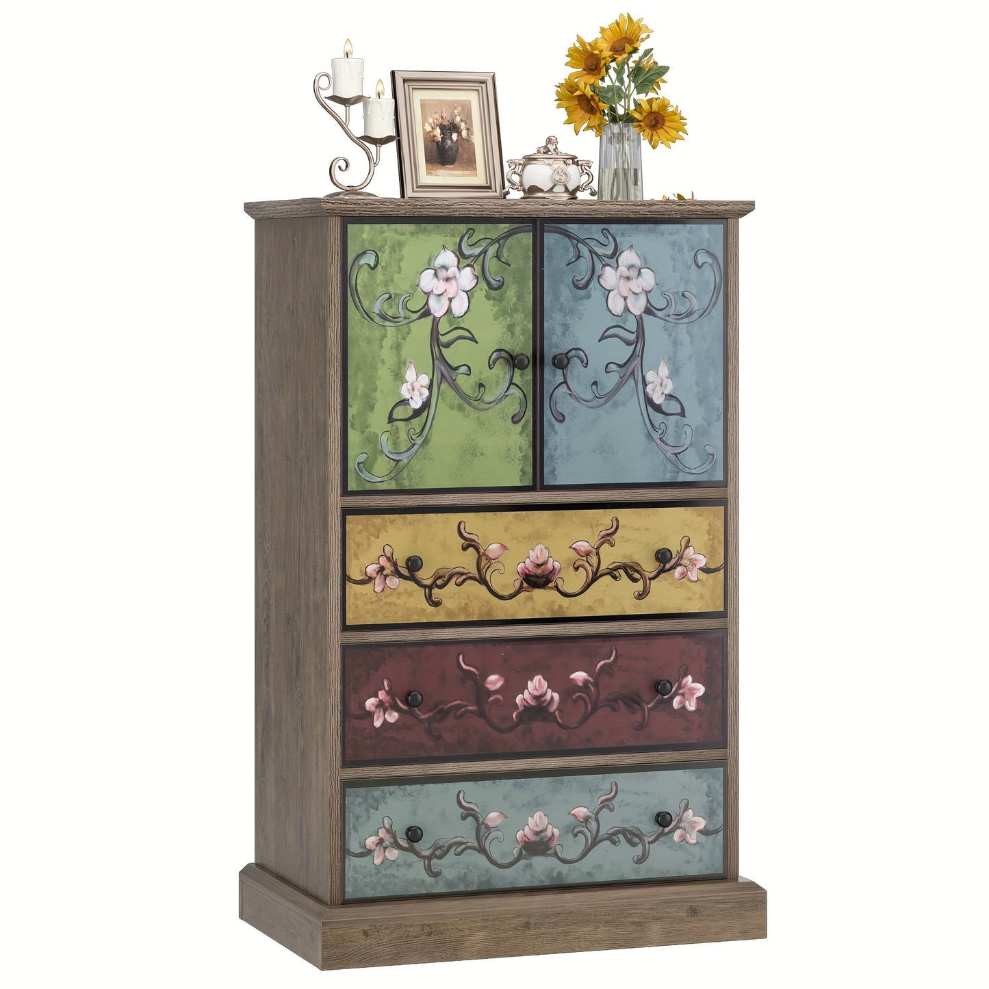 Boho Tall Dresser