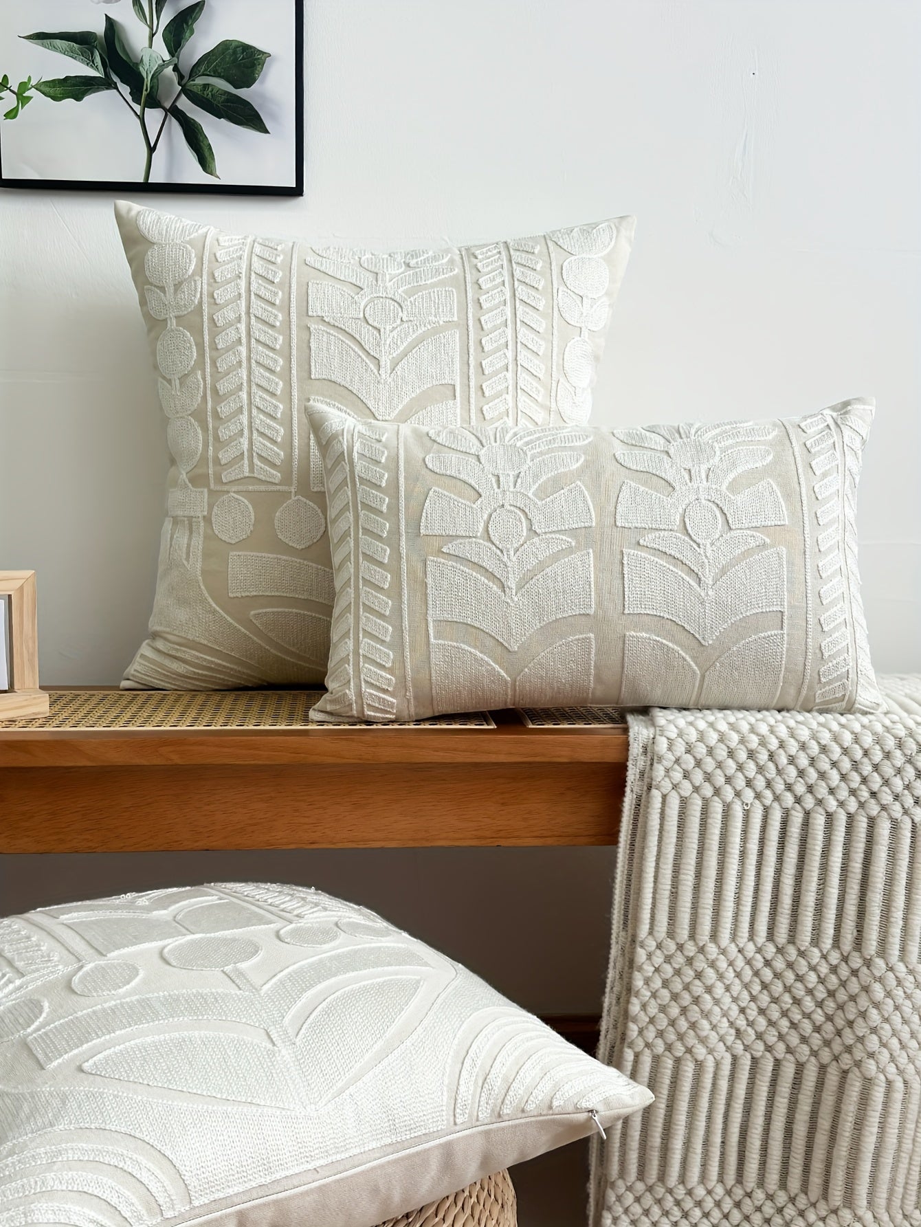 Luxurious Embroidered Pillow Covers