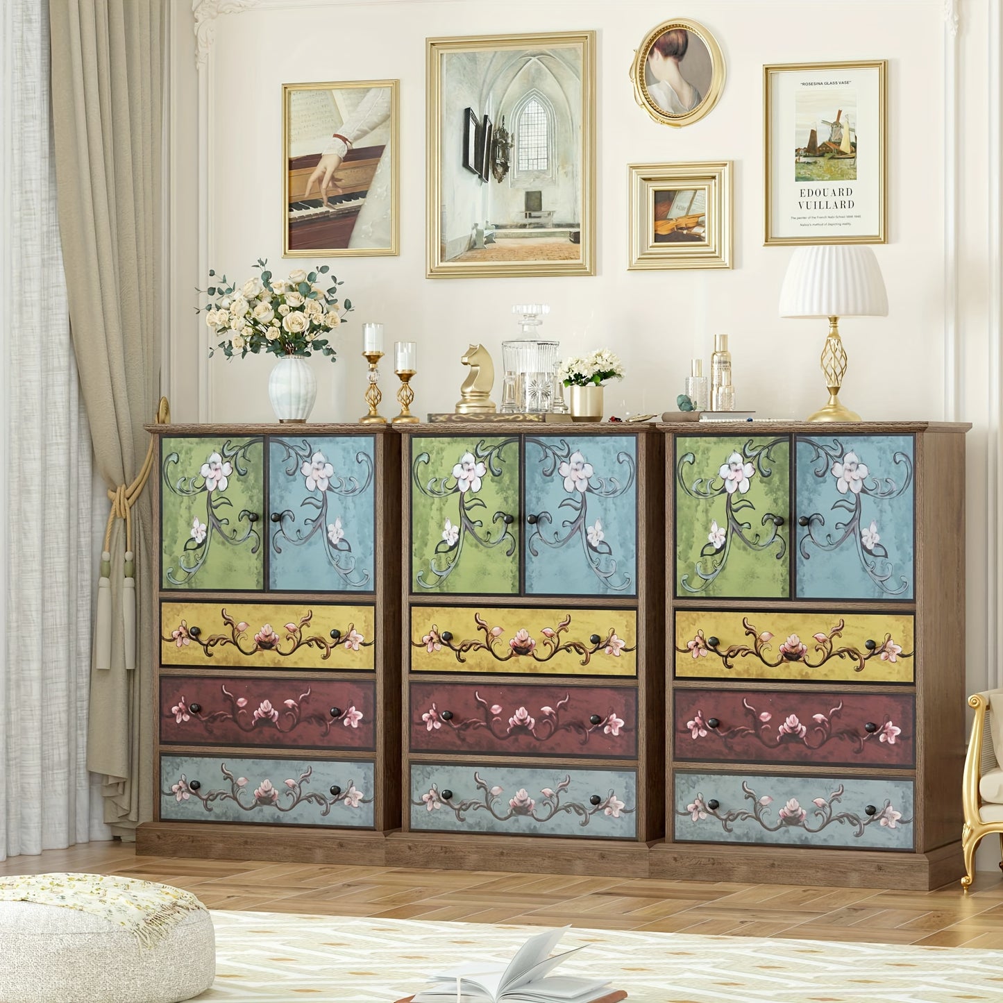 Boho Tall Dresser