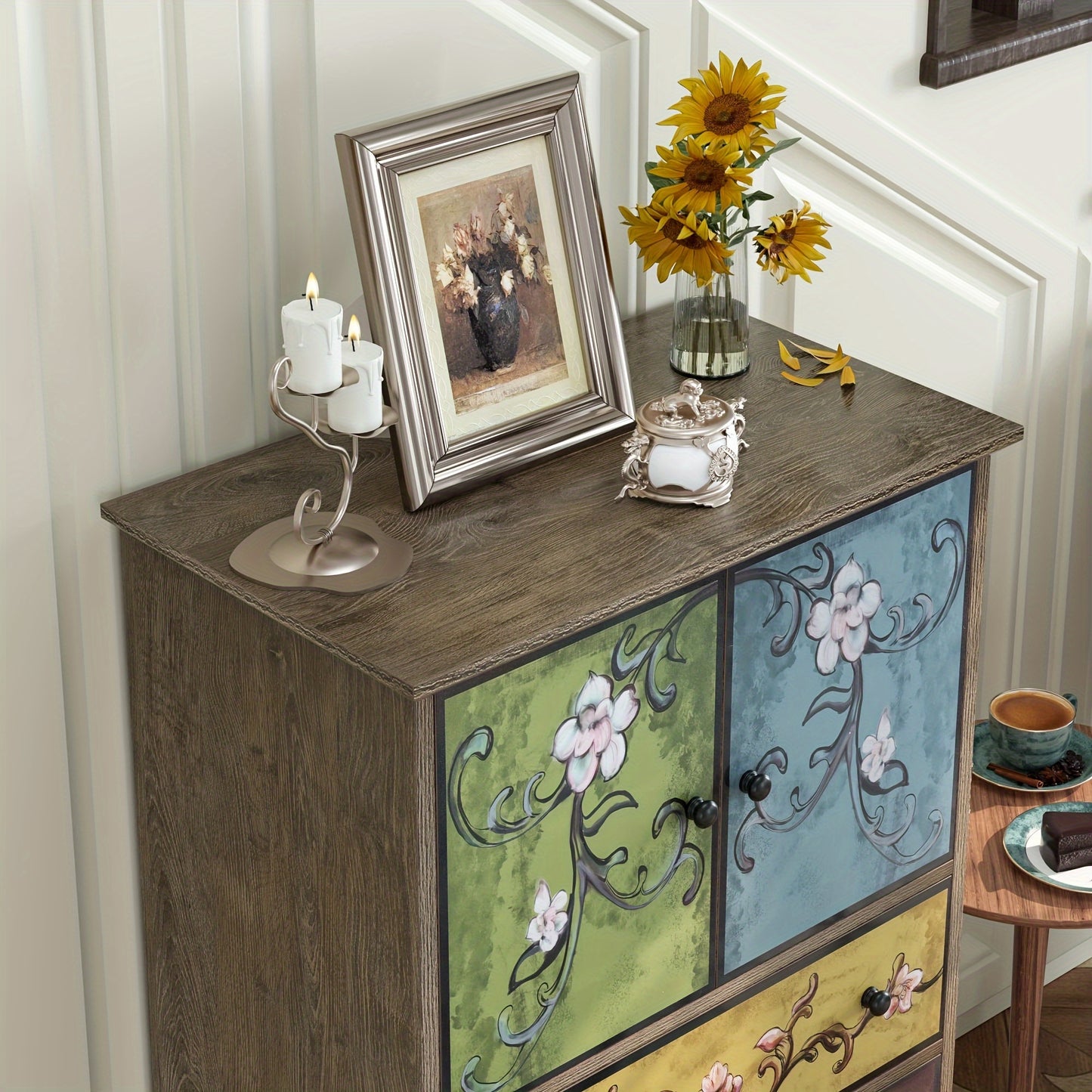Boho Tall Dresser