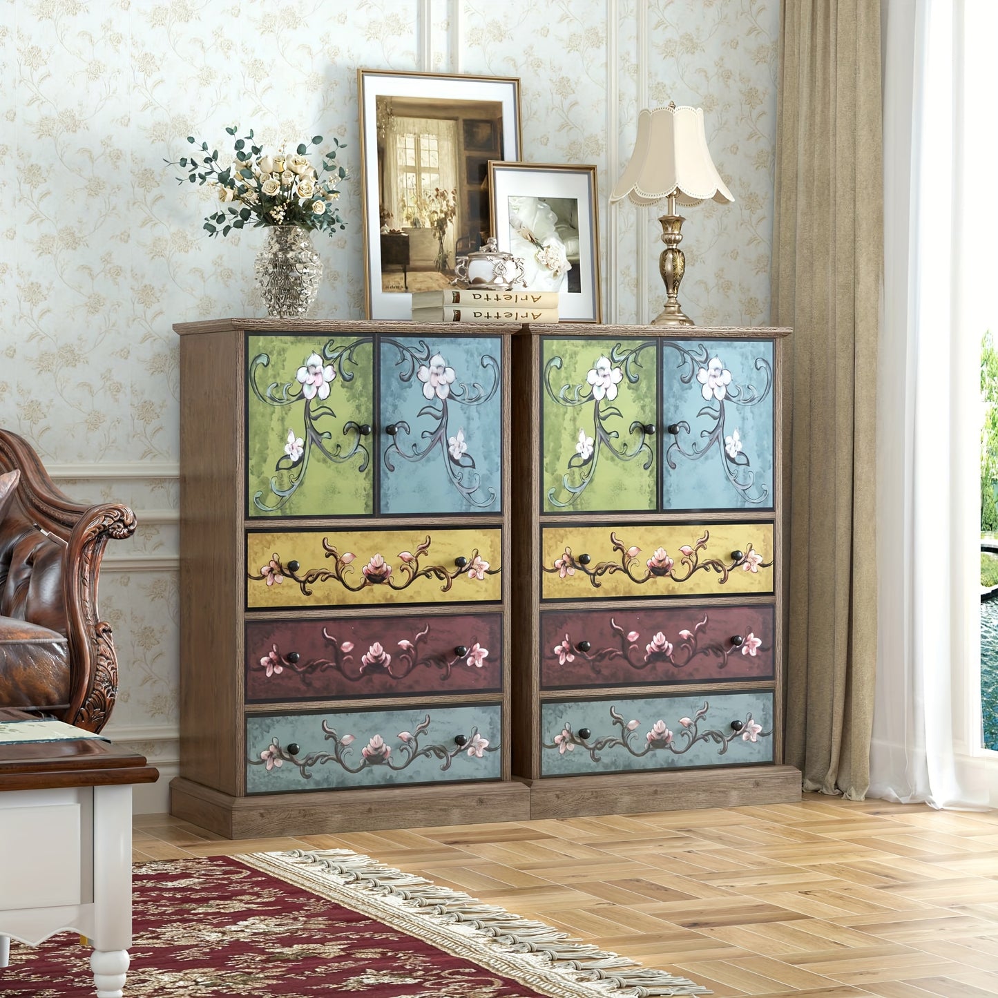 Boho Tall Dresser